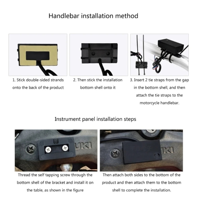 Compact LED Digital Display Time Voltmeter, Specification: 2 in 1 Temperature Green