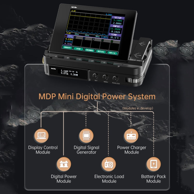 MINIWARE Rise And Fall Linear Switching DC Mini Digital Power Module, Model: MDP-P906