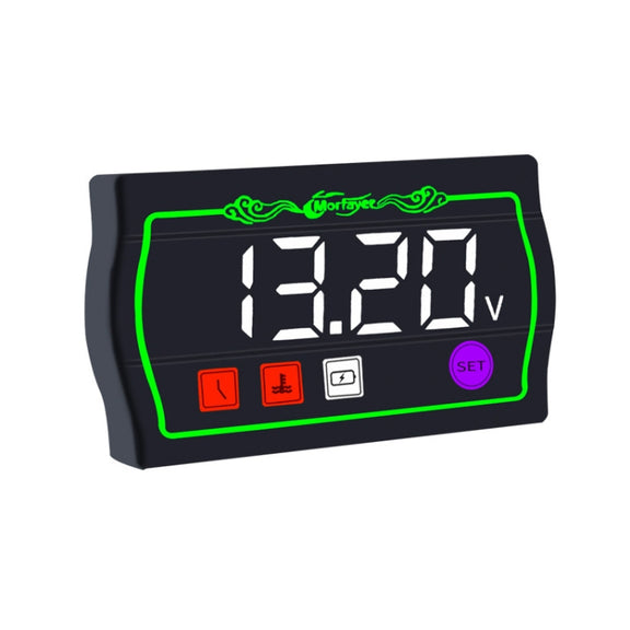 4 in 1 Water Temperature Meter Morfayer Locomotive Intelligent Multi-function Tachometer