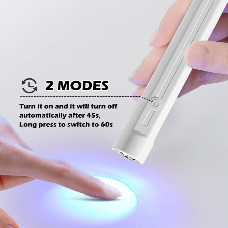 Small Portable Handheld Nail Polish Light Therapy Machine, Model: Plug-in