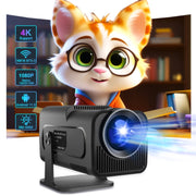 HY320 1080P 390ANSI 4K Android 11 Projector With Wifi 6 Bluetooth 5.0 Support Miracast / Airplay / DLNA EU Plug