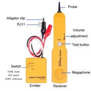 Multifunctional Anti-Interference Network Cable Telephone Line Finder