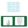 20pcs /Pack Replacement Glue Card for Plug-in Indoor Insect Trap Refills Glue Boards - Traps by PMC TechLife | Online Shopping South Africa | PMC TechLife | Buy Now Pay Later Mobicred