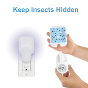10pcs /Pack Replacement Glue Card for Plug-in Indoor Insect Trap Refills Glue Boards