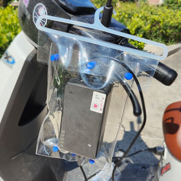 Battery Car Charger Plug Plate Rain Cover, Specification: Set