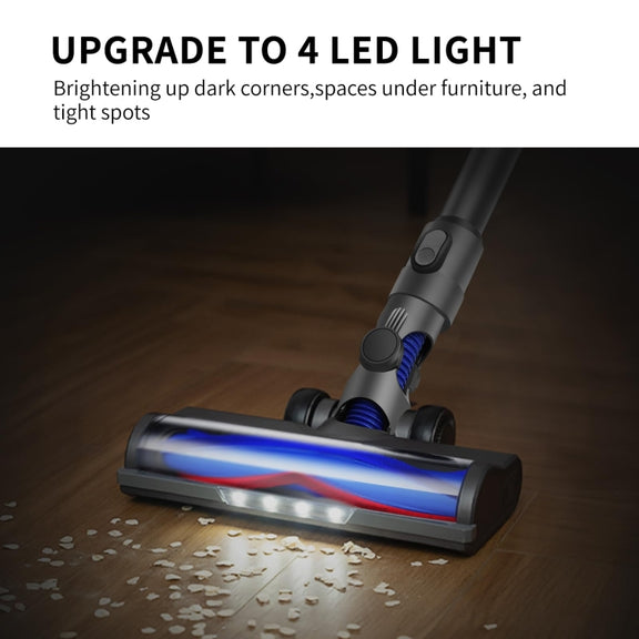 Anti-winding Direct Drive Brush Motor Head with LED Light For Dyson V6