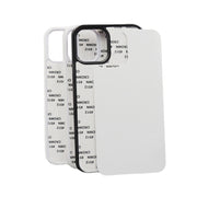 For iPhone 15 Pro 10PCS 2D Blank Sublimation Phone Case(Black)