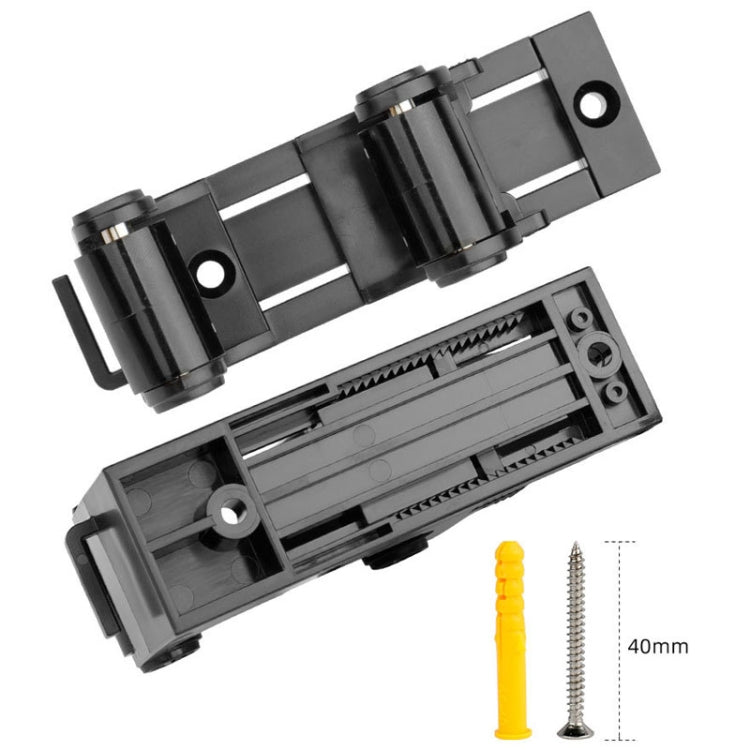 DEEMOUNT RCK-051 Road Bicycle Parking Buckle Wall Hook Mountain Bike Parking Buckle(Black)