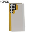 For Samsung Galaxy S24 Plus 10pcs Thermal Transfer Glass Phone Case(Black) - Galaxy S24+ 5G Cases by PMC Jewellery | Online Shopping South Africa | PMC Jewellery | Buy Now Pay Later Mobicred