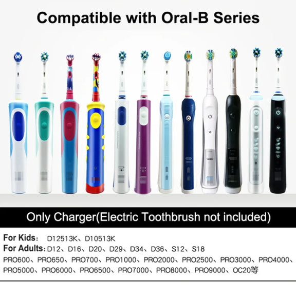 3757 Charger For Braun Oral B D12 D16 D20 D36 Electric Toothbrush���EU Plug