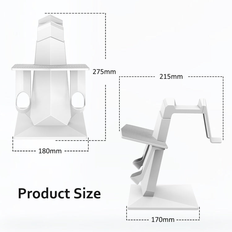 VR Headset Storage Display Stand For Apple Vision Pro / Meta Quest 3 / 2 / Pro(White)