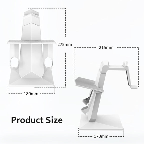 VR Headset Storage Display Stand For Apple Vision Pro / Meta Quest 3 / 2 / Pro(White)