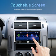 Single Spindle 6.9 inch MP5 With Knob Player Carplay Function Car MP4 Backup Camera, Specification: Standard