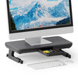 Oimaster Monitor Stand Riser Adjustable Height Laptop Bracket With Storage Drawer, Spec: Basic - free shipping - PMC TechLife - Order now!
