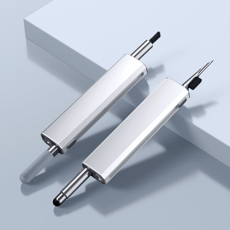 Headphone Keyboard Cleaning Kit with Capacitive Touch Pen(White)
