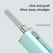 Headphone Keyboard Cleaning Kit with Capacitive Touch Pen(Black)