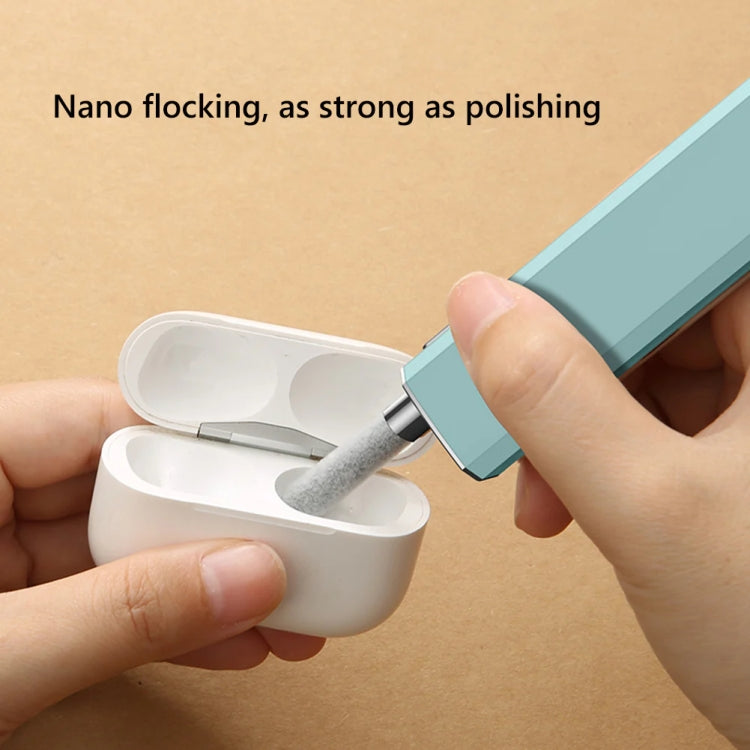 Headphone Keyboard Cleaning Kit with Capacitive Touch Pen(Black)