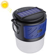 DV-V12 Outdoor Solar Camping Light FM Card Bluetooth Speaker(Blue) - Camping Lighting by PMc TechLife | Online Shopping South Africa | PMc TechLife | Buy Now Pay Later Mobicred