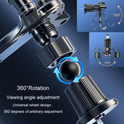 BUDK Triangle Gravity Sensor Car Phone Bracket Car Air Vent Navigation Holder, Model: Suction Cup Base Model