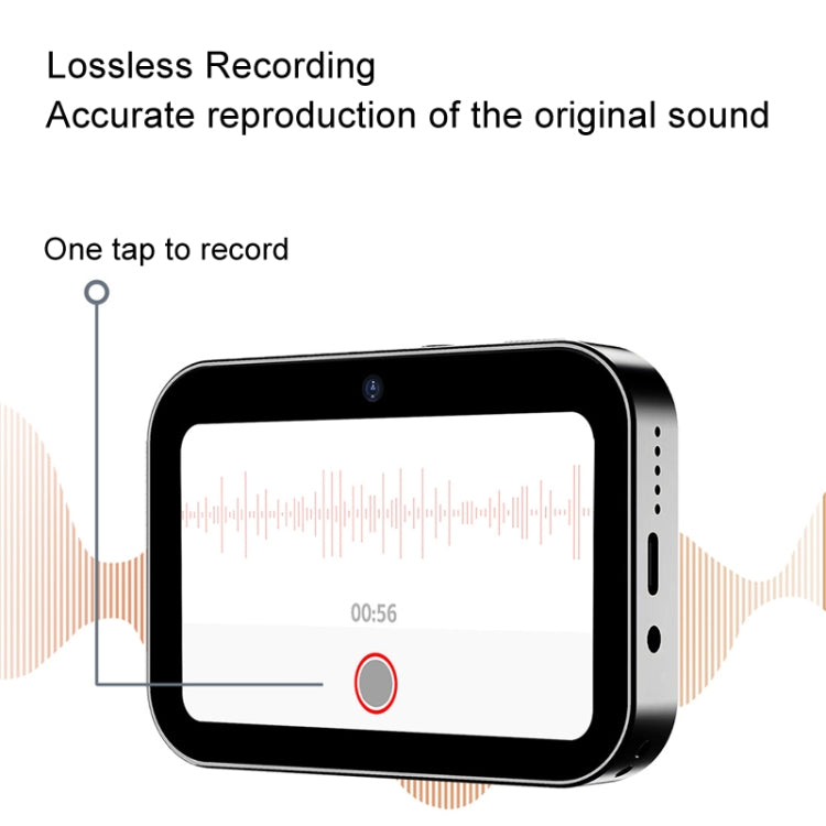 D6 CCD HD Digital Camera Movie Music Smart Camera Touch Screen Student Card Video Recorder, Excluding Memory(White)