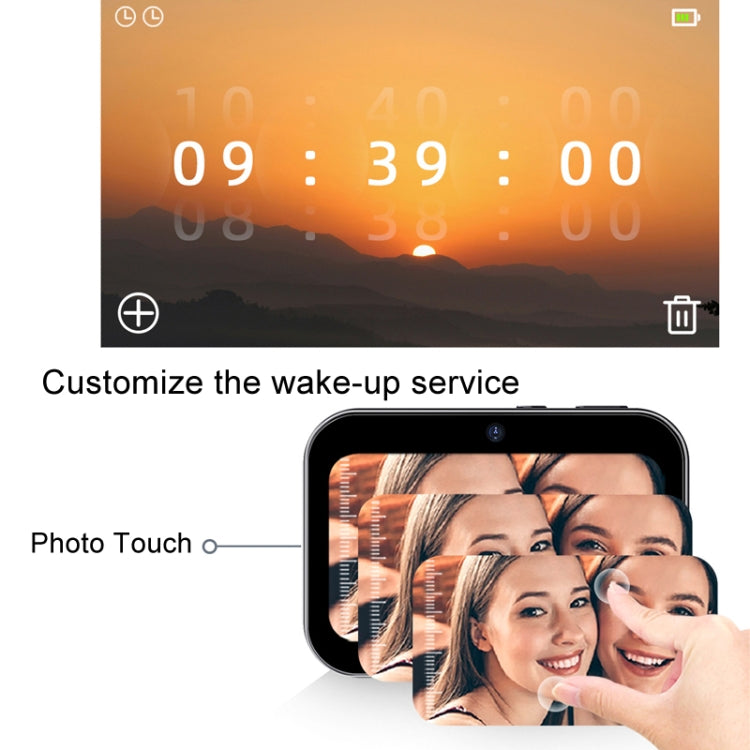 D6 CCD HD Digital Camera Movie Music Smart Camera Touch Screen Student Card Video Recorder, Excluding Memory(White)