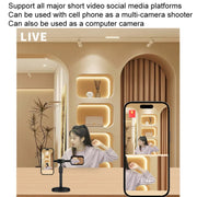 D6 CCD HD Digital Camera Movie Music Smart Camera Touch Screen Student Card Video Recorder, Excluding Memory(White)
