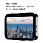 D6 CCD HD Digital Camera Movie Music Smart Camera Touch Screen Student Card Video Recorder, Excluding Memory(White)