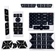 For Mercedes-Benz CLS/C218/SLK/W172/W204/GLK Air Conditioning Button Repair Sticker(Style 1) - Decorative Sticker by PMC TechLife | Online Shopping South Africa | PMC TechLife | Buy Now Pay Later Mobicred