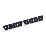 For Mercedes-Benz CLS/C218/SLK/W172/W204/GLK Air Conditioning Button Repair Sticker(Style 2)