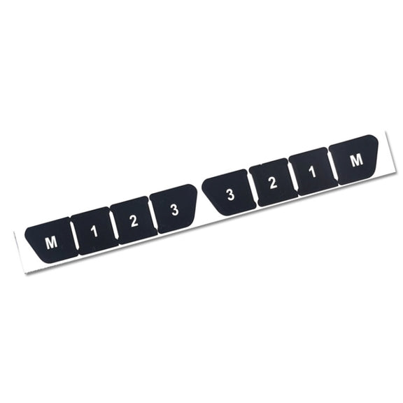 For Mercedes-Benz CLS/C218/SLK/W172/W204/GLK Air Conditioning Button Repair Sticker(Style 2)