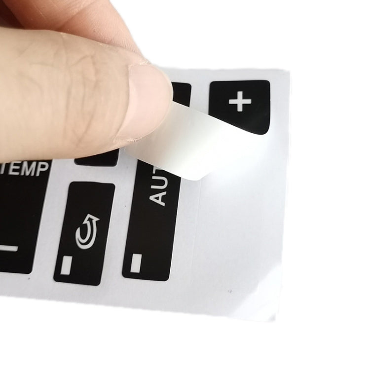 For Mercedes-Benz CLS/C218/SLK/W172/W204/GLK Air Conditioning Button Repair Sticker(Style 2)