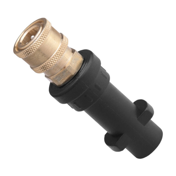 For Karcher K2-K7 Series High Pressure Washer Foam Lance Adapter, Specification: 1/4 Female Connector + 5 Nozzle