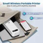 Phomemo M835  Wireless Bluetooth Thermal Printer Support Multi-Size Thermal Paper