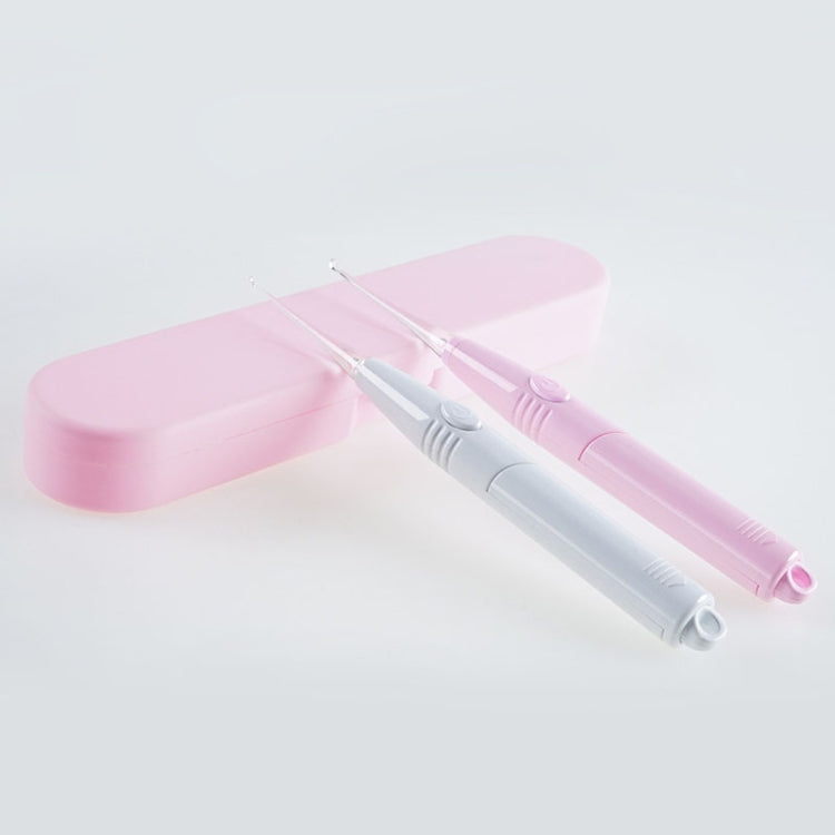 LED Light Ear Cleaning Scoop Children Ear Scoop Baby Ear Wax Pick Cleaner(Pink)