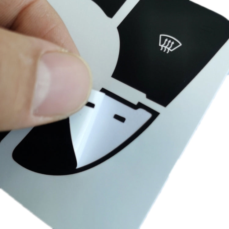 For Buick Excelle GT/XT Air Conditioning Central Control Button Repair Sticker(Low-end)