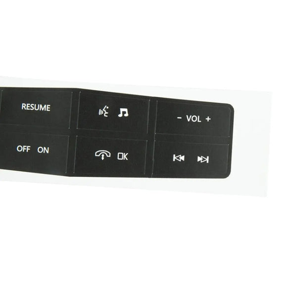 For Ford Mustang 2011-2012 Steering Wheel Control Button Repair Sticker