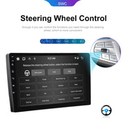 9 inch 6+128G Android Universal HD Large Screen Car Bluetooth Player Android GPS Navigation Integrated Machine(Standard)