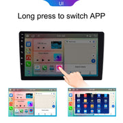 10.1 inch 6+128G Android Universal HD Large Screen Car Bluetooth Player Android GPS Navigation Integrated Machine(Standard)