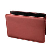 Car Folding Trash Can Multifunctional Seatback Hanging Storage Box(Wine Red)
