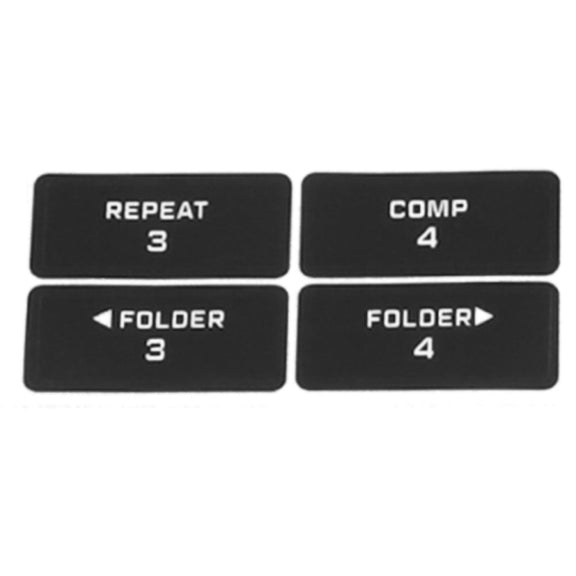 For Ford Mustang 2005-2009 Air Conditioning Button Repair Sticker