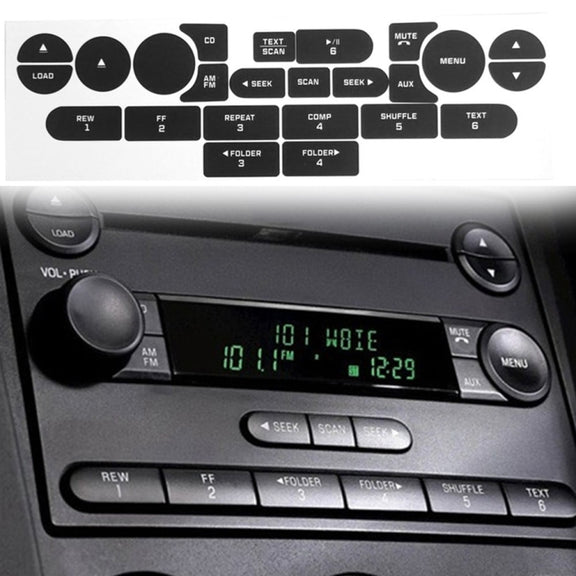 For Ford Mustang 2005-2009 Air Conditioning Button Repair Sticker