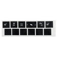 For Jeep Cherokee/Commander Car Seat Heating Switch Sticker - Decorative Sticker by PMC TechLife | Online Shopping South Africa | PMC TechLife | Buy Now Pay Later Mobicred