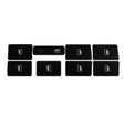 For Audi A4 2004-2008 Window Button Repair Sticker - Decorative Sticker by PMC TechLife | Online Shopping South Africa | PMC TechLife | Buy Now Pay Later Mobicred
