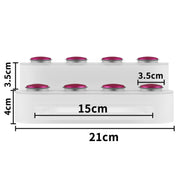 For Dyson Airwrap Storage Rack Can Store 8 Attachment(Rose Red)