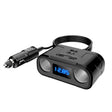 One to Four Car Charger Multifunctional Adapter Expansion Port - Car Charger by PMC TechLife | Online Shopping South Africa | PMC TechLife | Buy Now Pay Later Mobicred