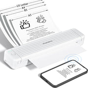 Phomemo P831 Bluetooth Portable Thermal Transfer Printer Support A4 / Letter / A5 / B5 Plain Paper Printing(Green)