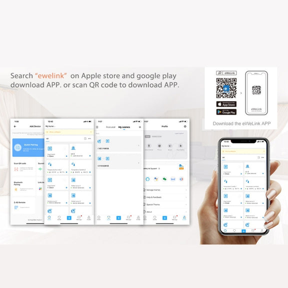 Ewelink Whole House Smart Home ZigBee Wireless Gateway with SONOFF Gateway Devices(EV-WG-2)
