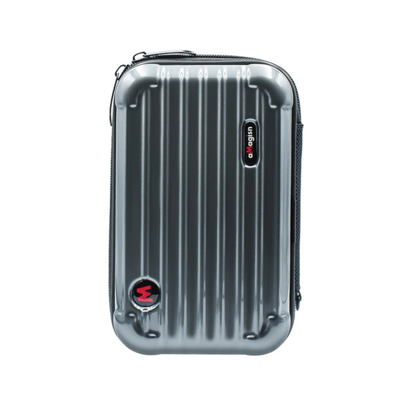 For Insta360 X5 / X4 aMagisn Storage Bag Hard Shell Protective Case(Gray)