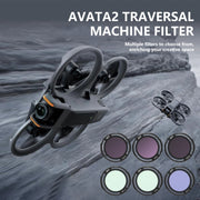 JSR-2050-18 ND8+ND16+ND32+ND64 For DJI Avata 2 Traverser Filter Accessories Camera Scrim Polarizing Lens