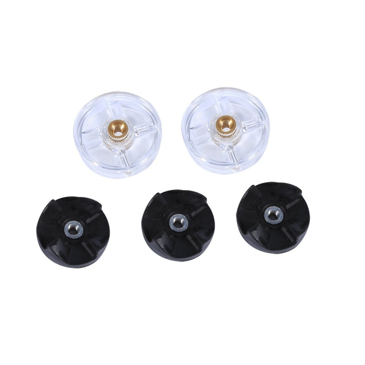 For Magic Bullet 250W Blender Juicer 2pcs Base Gear Blade Gear Replacement Part, Spec: Black Wheel